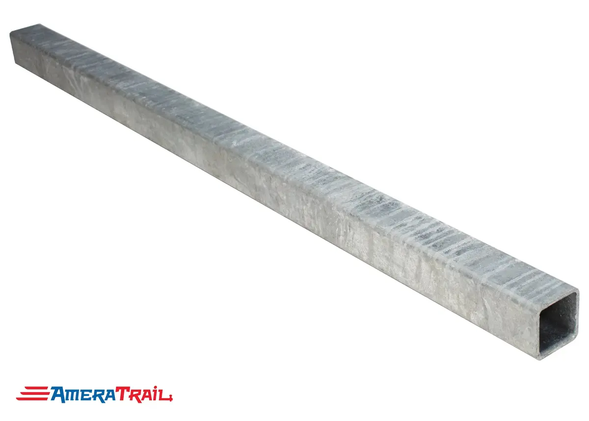 3" X 3" X 3/16" Galvanized Steel Trailer Tongue, Available In 60" & 72" 1