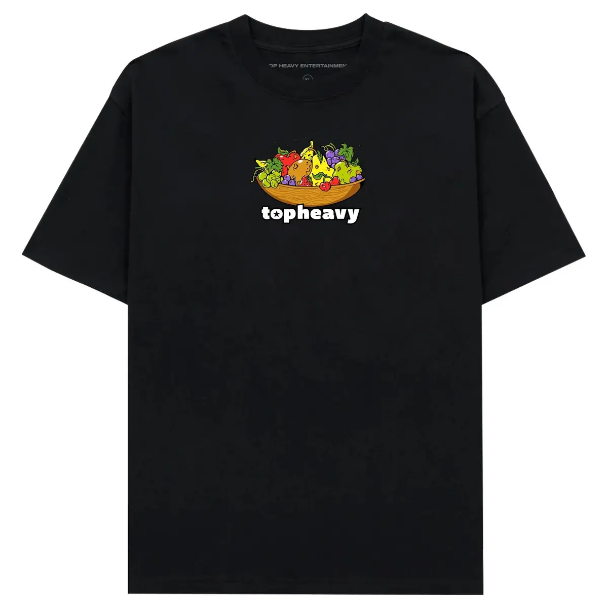 Top Heavy Rotten Tee Black 1