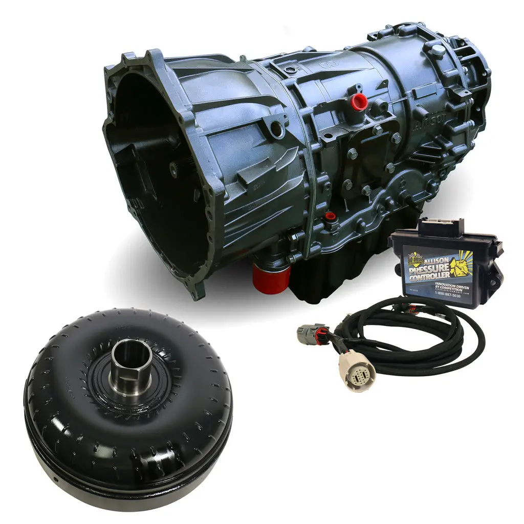 Torquemaster Chevy Allison Transmission & Converter Package C/W Billet Input,Triple Torque & Controller - 2011-2016 Lml 4Wd 1