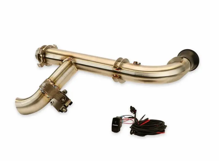 Trinity Racing Can-Am X3 Side Piece Header With E-Valve 1