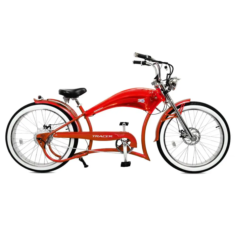 Tracer Twenty5 Gt 500W 26" Chopper Cruiser E-Bikes 1
