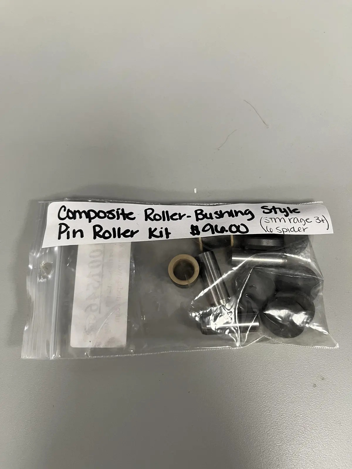Composite Roller - Bushing Style Pin Roller Kit 1