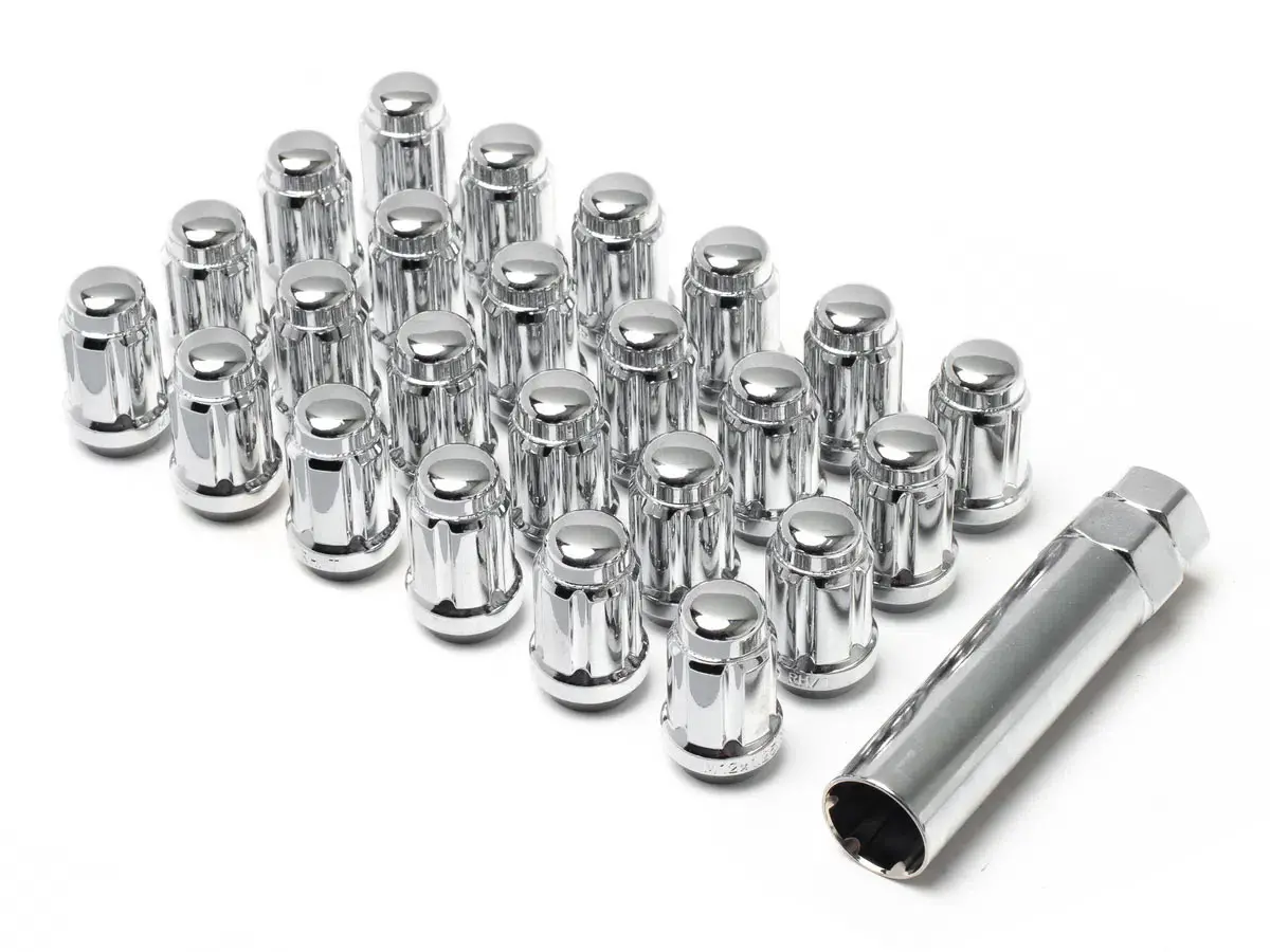 12X1.5 Lug Kit Chrome (6-Lug) 1