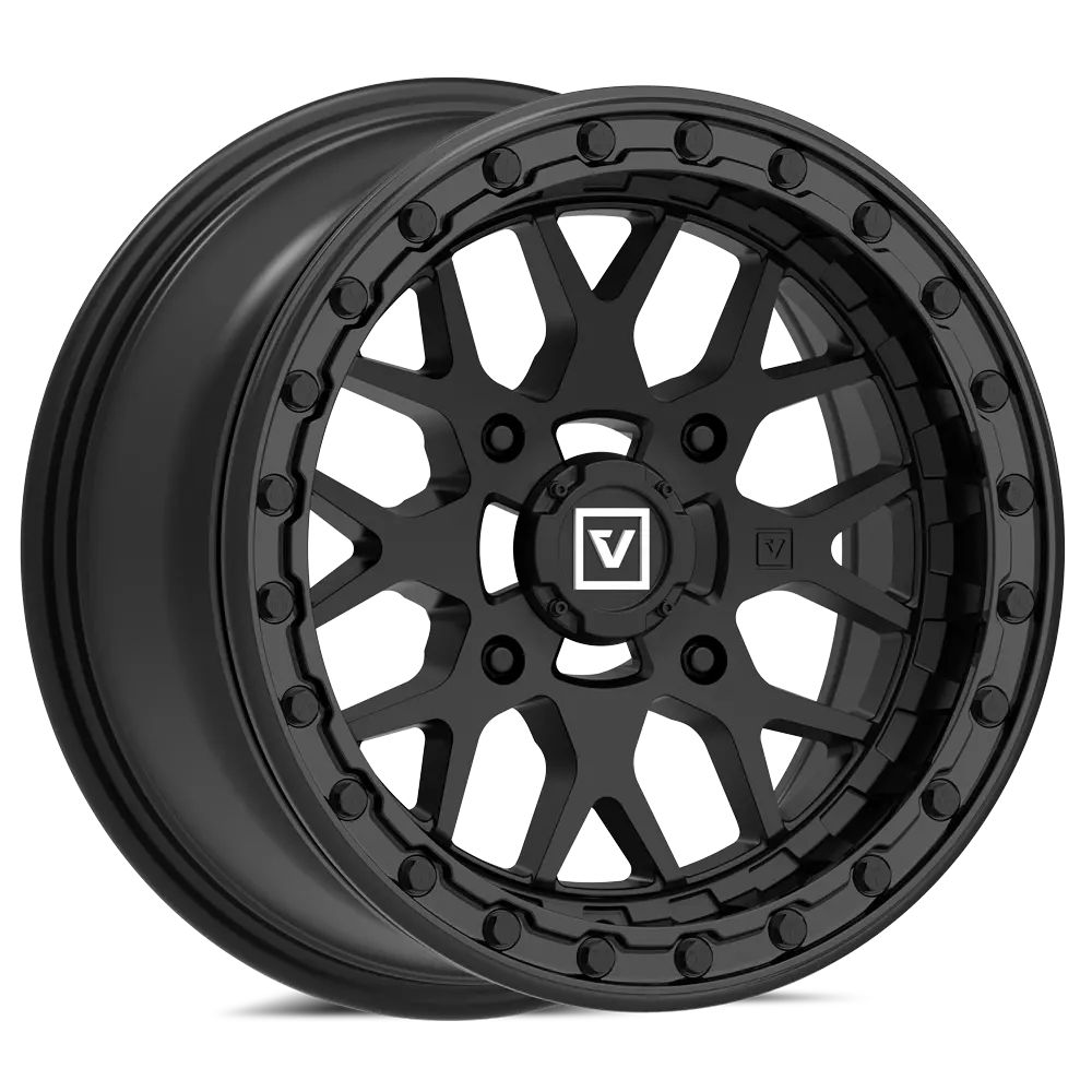 V07 Satin Black Utv Beadlock 1