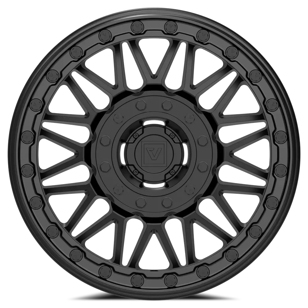 V08 Satin Black Utv Beadlock 2