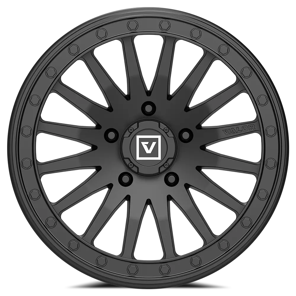 V06 Satin Black Utv Beadlock 2