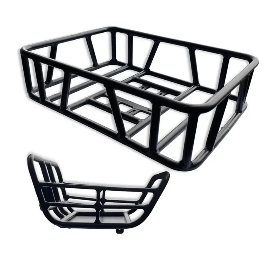 Velowave Front And Rear Baskets For Prado S Commuter Electric Bike 1
