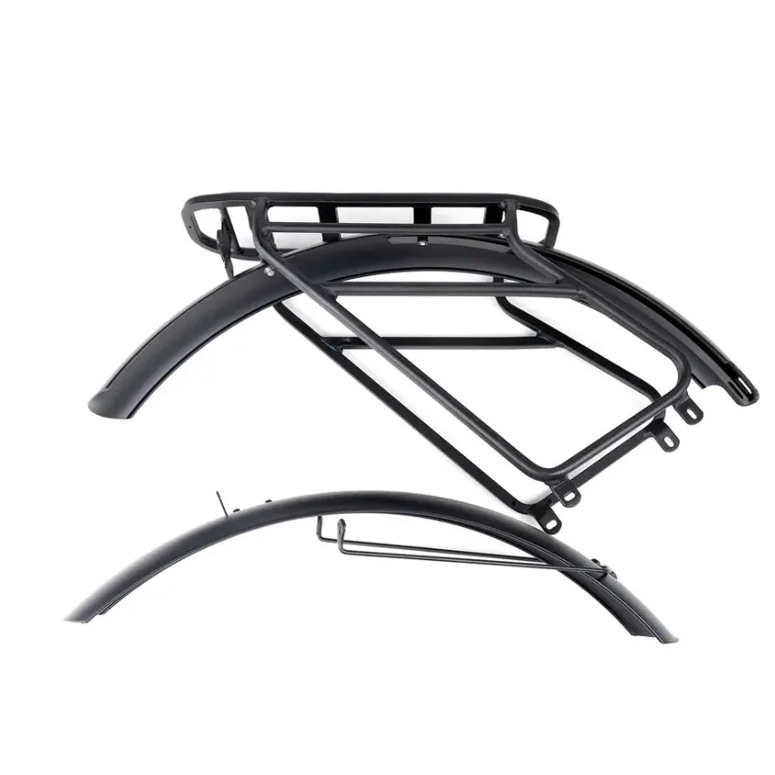 Velowave Rear Rack & Fender Kit For Forest Sm Mountain Ebike 1