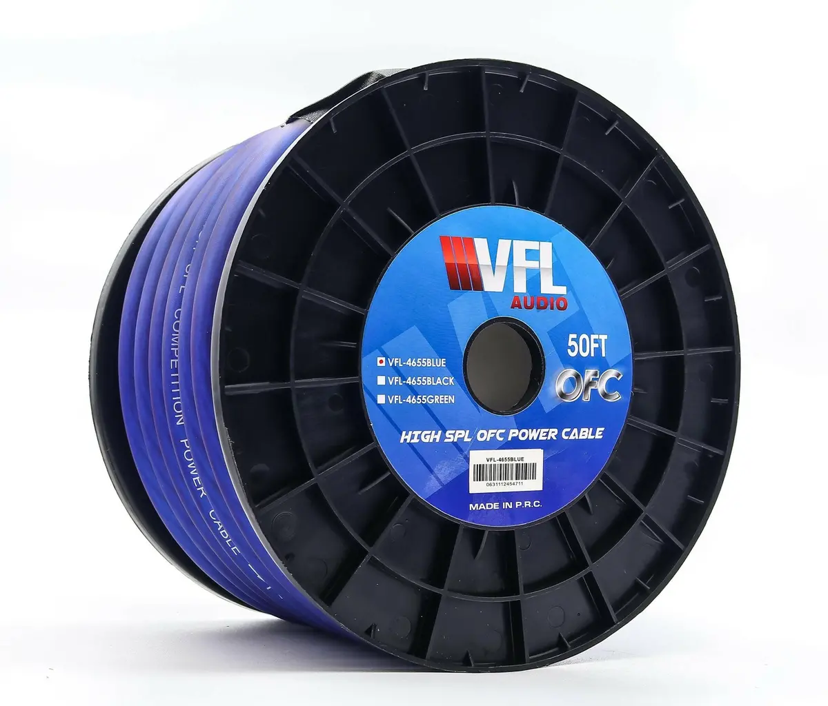 Vfl 1/0 Gauge Ofc Wire 50Ft Roll 1