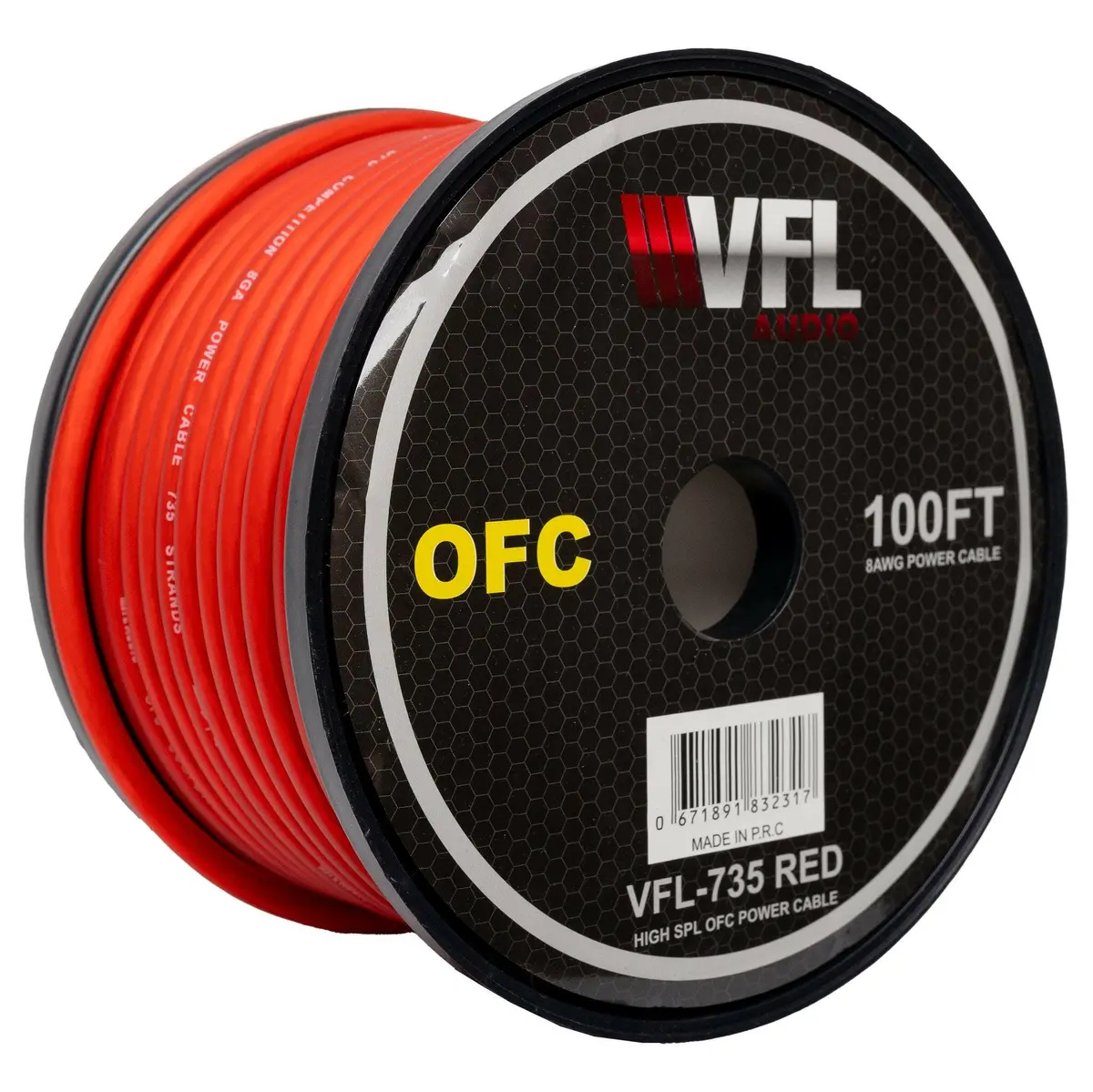 Vfl 8 Gauge Ofc Wire 100Ft Roll 1