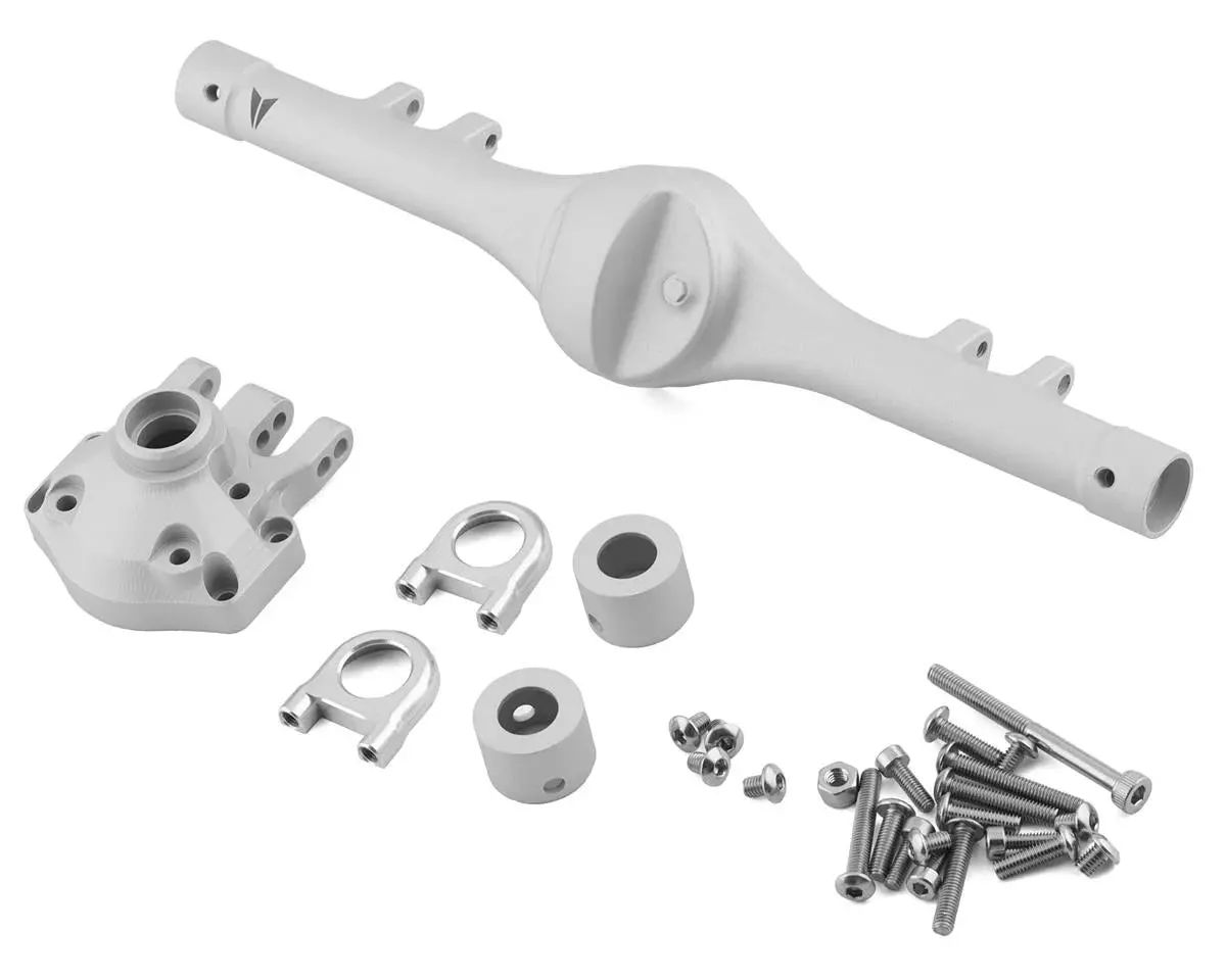 New Vanquish Products F10t Aluminum Rear Axle Housing (Silver) 1