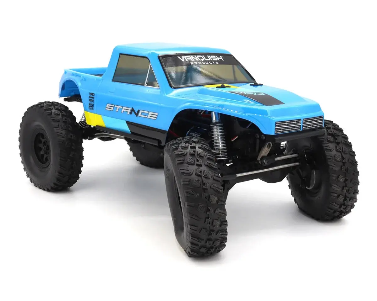 New Vanquish Products 1/10 Vrd Stance Portal Axle 4X4 Rtr 1/10 Comp Rock Crawler (Progress Blue) W/2.4Ghz Radio 1