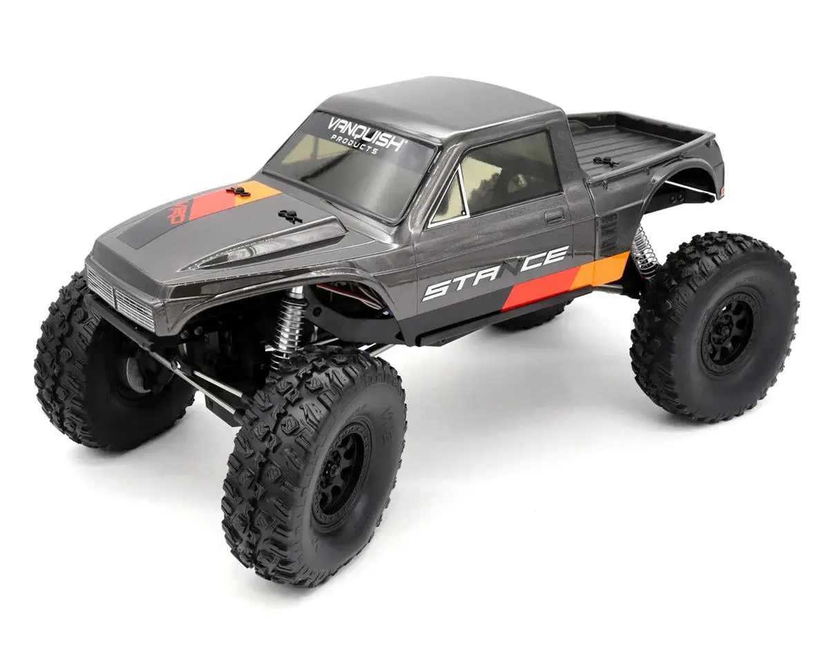 New Vanquish Products 1/10 Vrd Stance Portal Axle 4X4 Rtr 1/10 Comp Rock Crawler (Graphite) W/2.4Ghz Radio 1