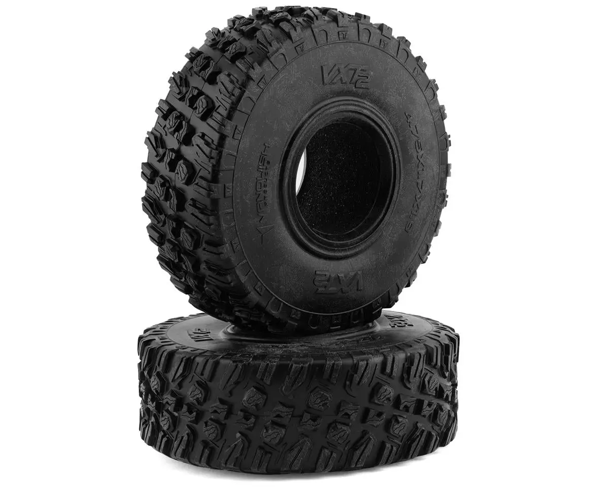 New Vanquish Products Vxt2 1.9" Rock Crawler Tires (2) (Red) 1