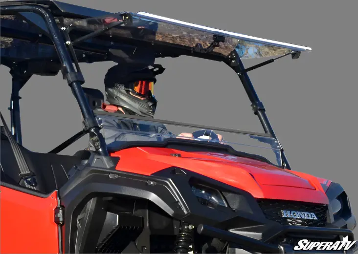 Satv Honda Pioneer 1000 Flip Windshield 1