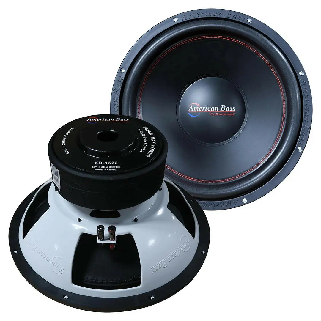 Xd 15″ Car Subwoofer | 1000 Watts Rms | Dual Voice Coil 2 Ohm Or 4 Ohm 1