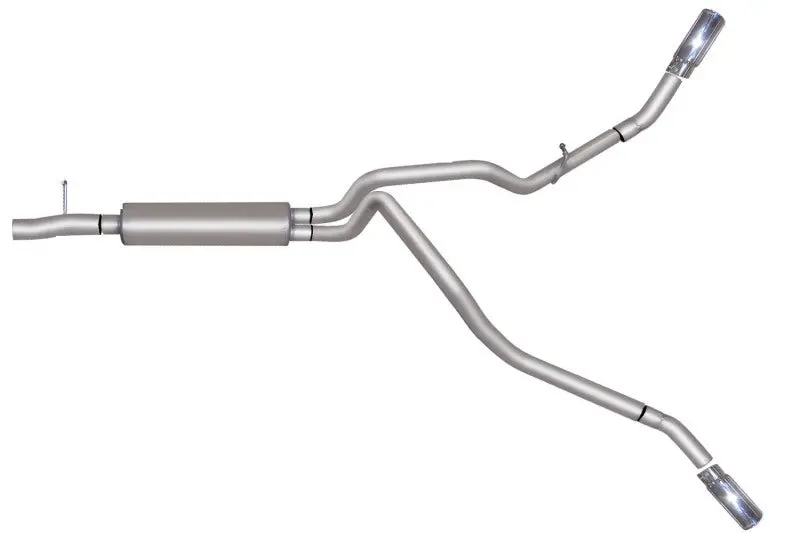 Gibson Dual Exhaust System – Stainless Steel Cat-Back For 2016 Ford F-250 Super Duty Xl (6.2L) 1