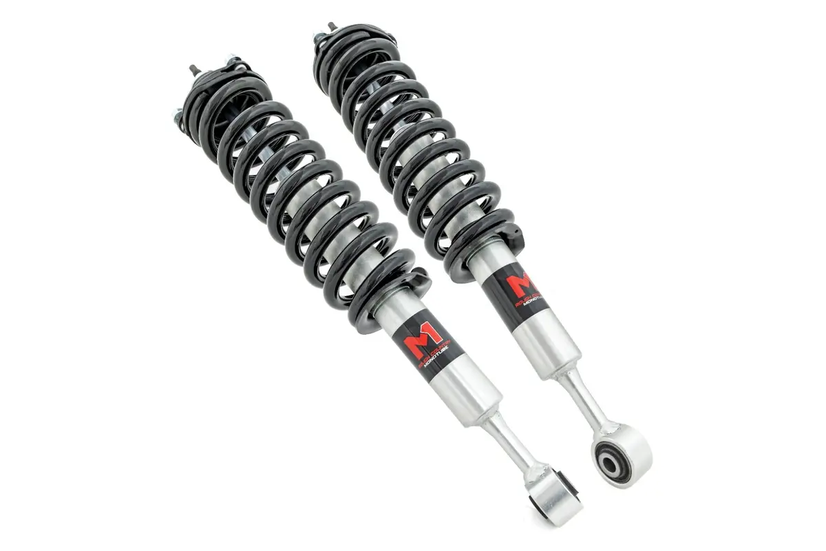 Rough Country Bolt On 2" Adjustable Struts For 2005-2023 Toyota Tacoma - M1 Struts 1