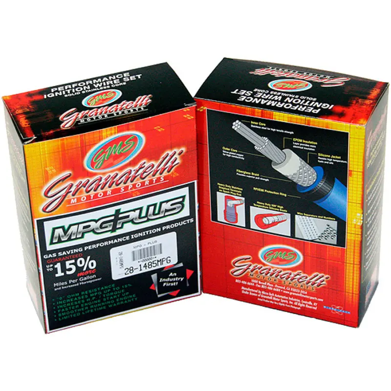 Granatelli Performance Ignition Wires – Chevrolet Camaro (1989–1992), 5.7L V8 1