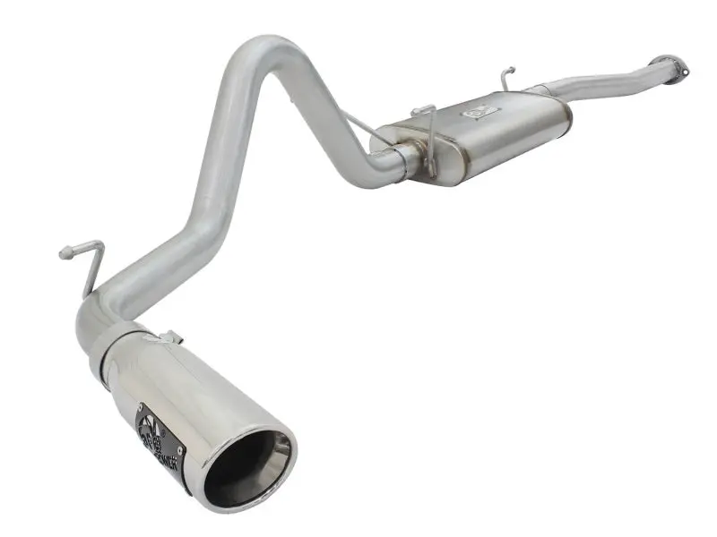 Afe Mach Force Xp 2.5In Cat-Back Stainless Steel Exhaust W/Polished Tip Toyota Tacoma 13-14 2.7L 1