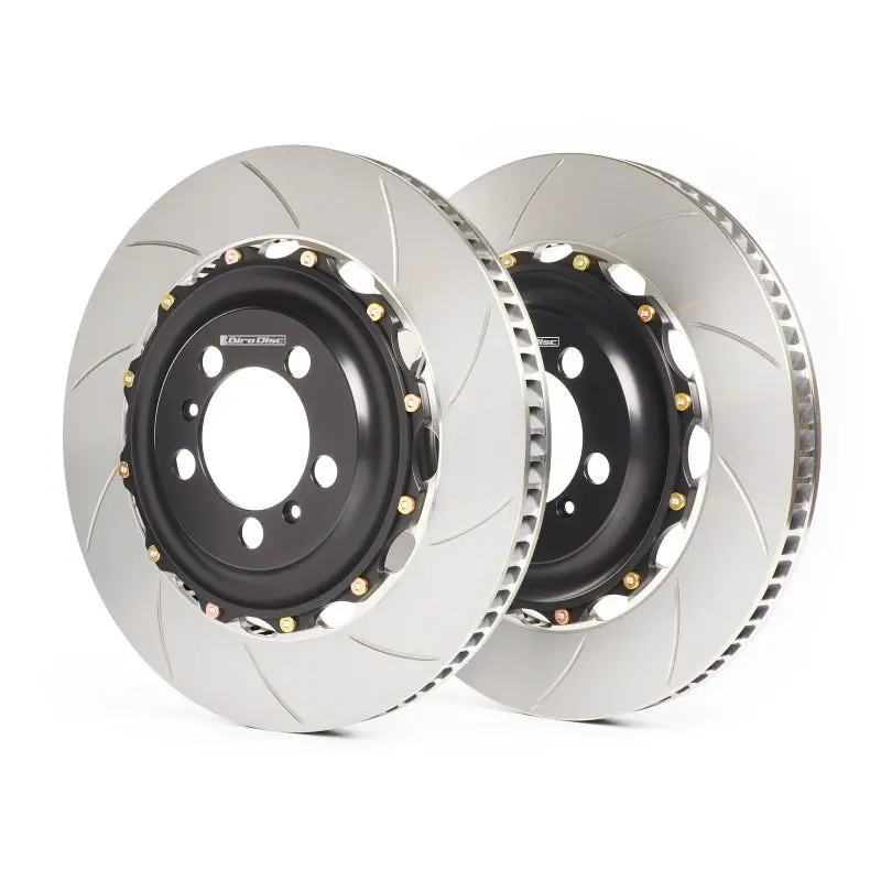 Girodisc Slotted Front Brake Rotors For 2005–2012 Renault Clio Iii Rs 1