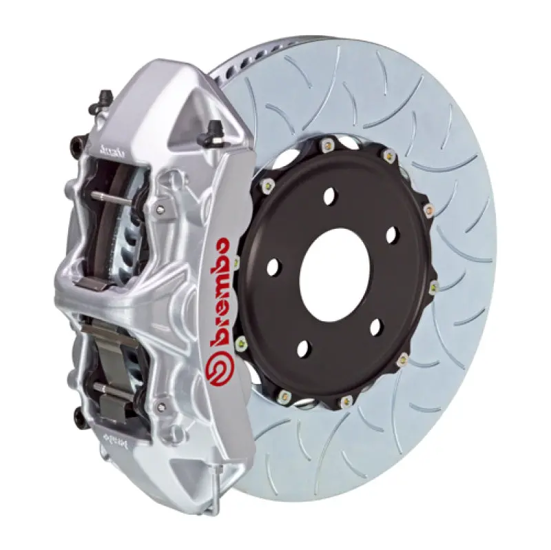 Brembo Gt Big Brake Kit – Front, Slotted Two-Piece Rotors (350X34Mm), 6-Piston Calipers For 2006–2013 Corvette Z06 (Excludes C6 Convertible) 1