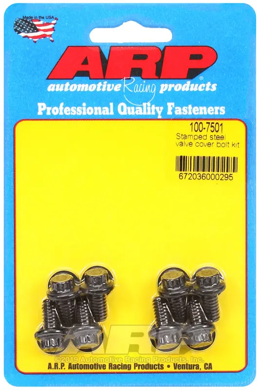 Arp Stamped Steel 12-Point Valve Cover Bolt Kit – Universal Fit 1