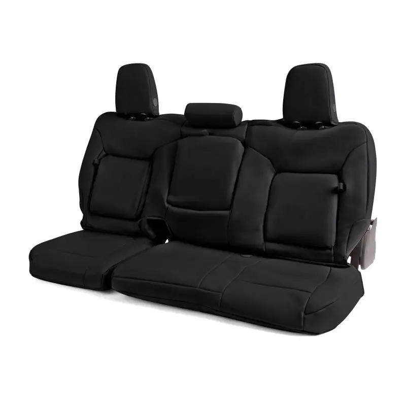 Covercraft Endura Precisionfit Second Row Seat Covers For 2016–2023 Toyota Tacoma – Leatherette Black 1