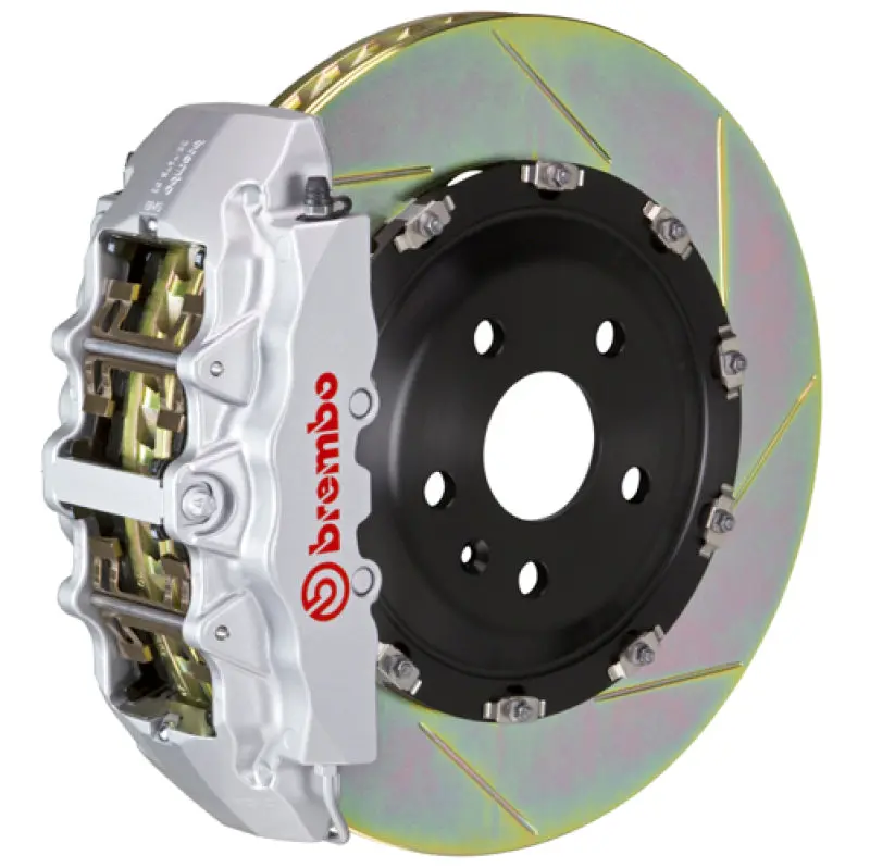 Brembo Gt Big Brake Kit For 2015–2023 Mustang – Front 6-Piston Calipers, 380X34Mm Slotted Two-Piece Rotors 1