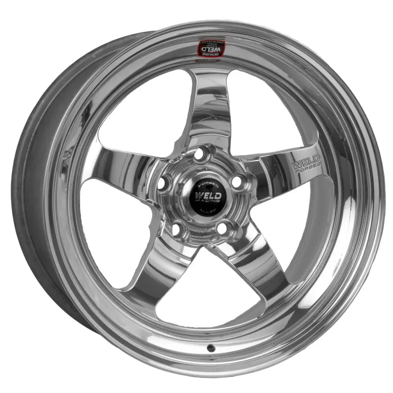 Weld S71 18X8 Inch Polished Aluminum Wheel – 5X115Mm, 5.2In Backspace, Medium Pad Finish 1