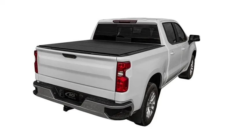 Access Lomax Tri-Fold Truck Bed Cover For 2020 Jeep Gladiator – 5-Foot Bed, Black Urethane Finish 1