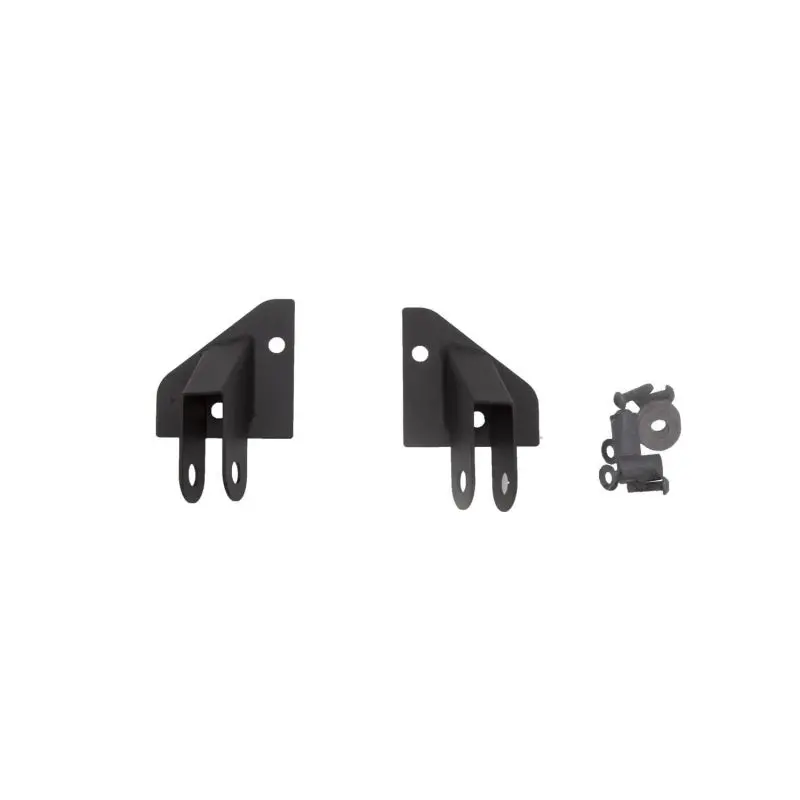 Rampage Mirror Relocation Brackets – Black, Designed For 1987–1995 Jeep Wrangler Yj 1
