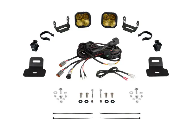 Diode Dynamics Ss3 Stage Series Ditch Light Kit – Pro Yellow Combo For Can-Am Maverick X3 Ss (2017–2024) 1