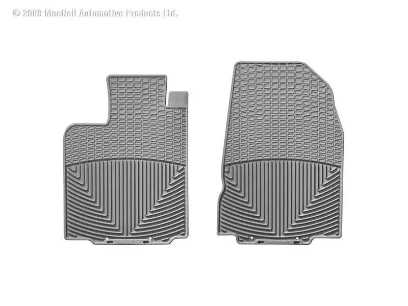 Weathertech Front Floor Liners For 2009+ Mazda Cx-9 – Heavy-Duty Rubber, Grey 1