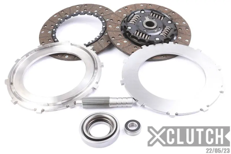 Xclutch Porsche 9-Inch Twin-Disc Organic Clutch Service Pack – Multi-Plate Design 1