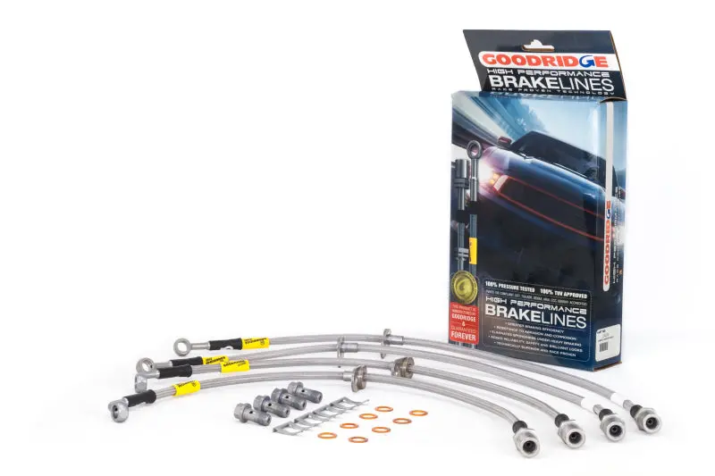 Goodridge Stainless Steel Brake Line Kit For 2009–2013 Subaru Forester 1