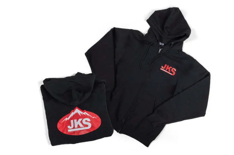 Jks Manufacturing Black Zippered Hoodie – Large 1