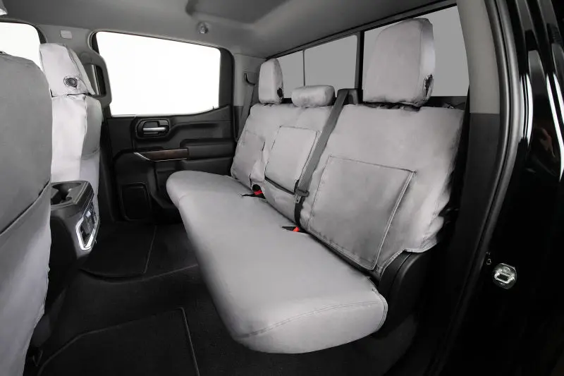 Covercraft Polycotton Custom Seat Covers For 2010–2023 Toyota 4Runner – Front Row, Grey 1