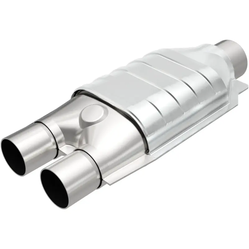 Magnaflow Universal Catalytic Converter – 2.5" / 2" Dual Outlet Configuration 1