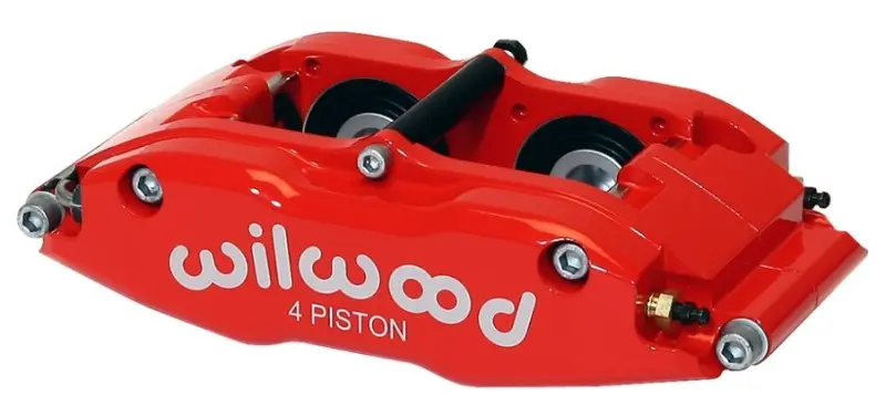 Wilwood Bnsl4R Brake Caliper – Red Finish, 1.75" Pistons, 1.25" Disc Compatibility 1