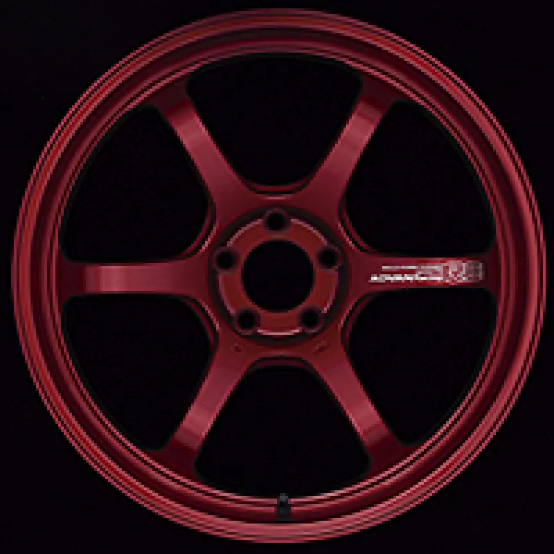 Advan R6 Forged Racing Wheel – 20×8.5″, +38Mm Offset, 5×114.3, Candy Red Finish 1