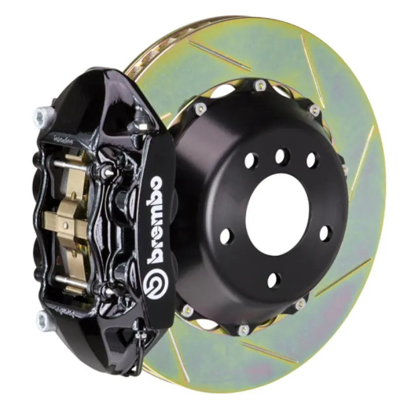 Brembo Rear Big Brake Kit For 2012–2015 Bmw 335I & 335I Xdrive M Sport – 345X28Mm Slotted Two-Piece Rotors 1