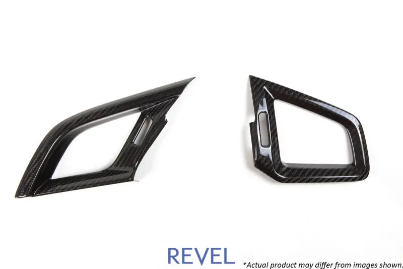 Revel Gt Dry Carbon Fiber A/C Vent Covers For 2016–2018 Honda Civic – Left And Right Pair 1