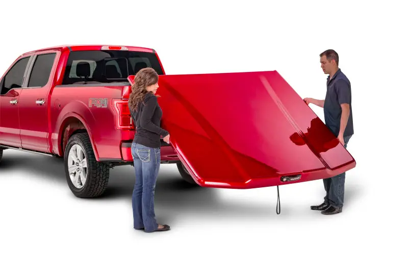 Undercover Elite Lx Hard Folding Truck Bed Cover For 2014–2017 Toyota Tundra (5.5Ft) 1