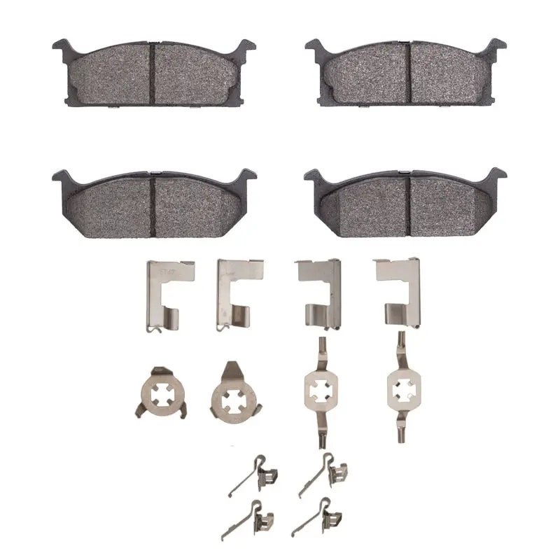 R1 Optimum Oe Front Brake Pad & Hardware Kit For 1989–1994 Geo Metro 1