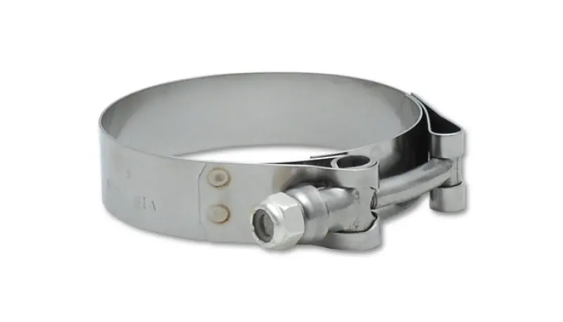 Vibrant Stainless Steel T-Bolt Clamp Set – 2-Pack, 2.75–3.10" Od, Designed For 2.5" Id Couplers 1
