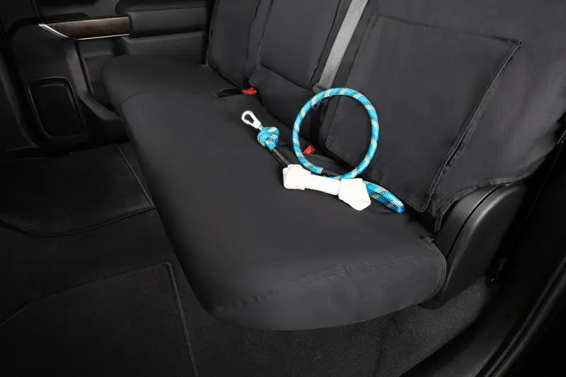 Covercraft Polycotton Custom Seat Covers For 2015–2020 Gmc Yukon – Second Row, Charcoal 1