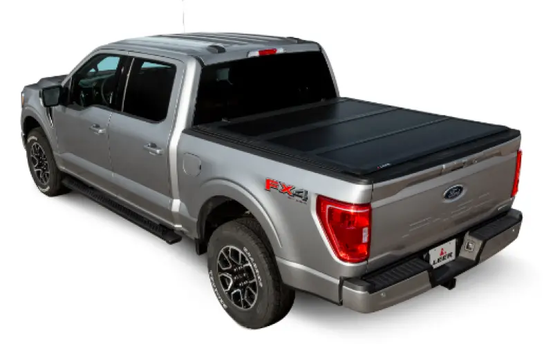 Leer Hf650M Folding Hard Tonneau Cover For 2009–2018 Dodge Ram 6'4" Beds 1
