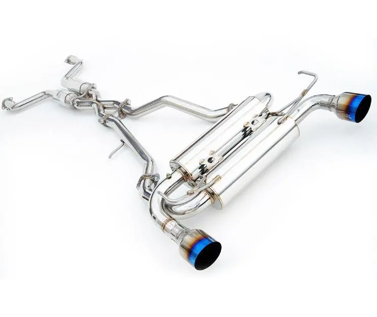 Invidia Gemini Cat-Back Exhaust For 2003–2006 Infiniti G35 Coupe – Rolled Stainless Steel Tip 1