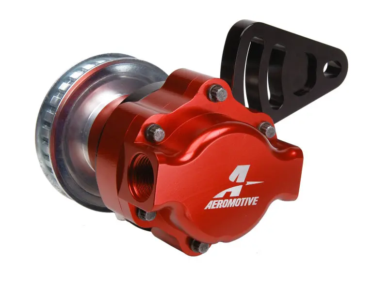 Aeromotive Belt-Drive Fuel Pump Kit (P/N 11105) With Gilmer Pulley & Mounting Bracket 1